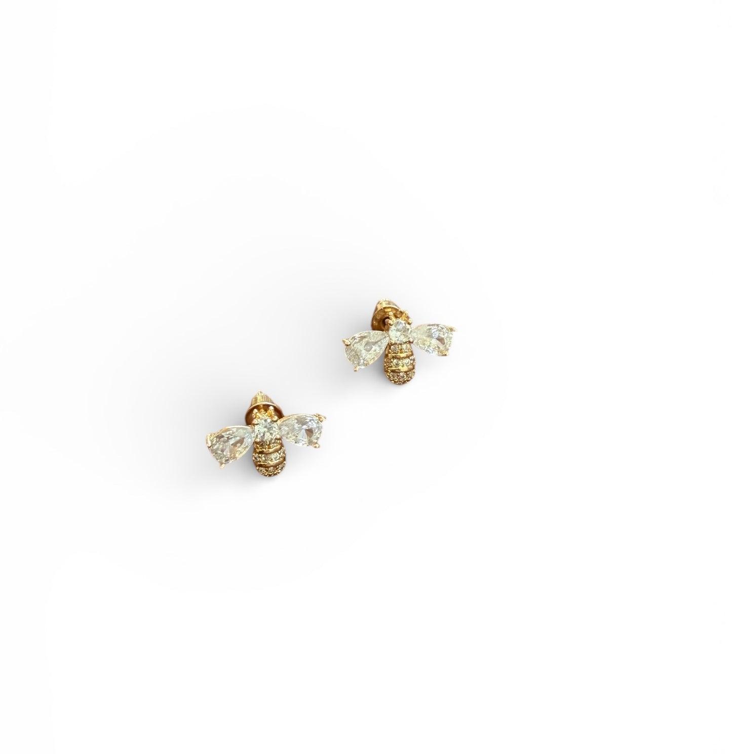 Bumble bee stud earrings