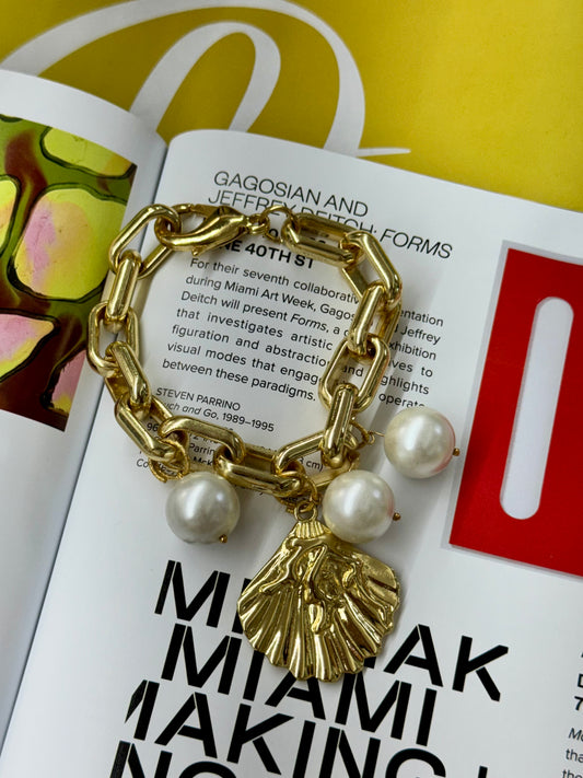 Pearl maxi bracelet