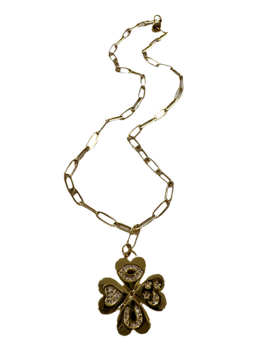 Trebol single necklace