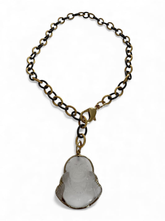 Buddha long necklace