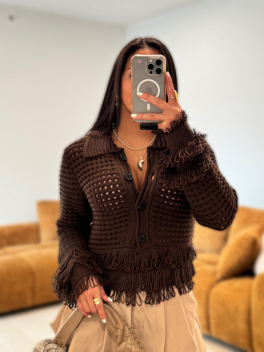 Autumn chic cardigan