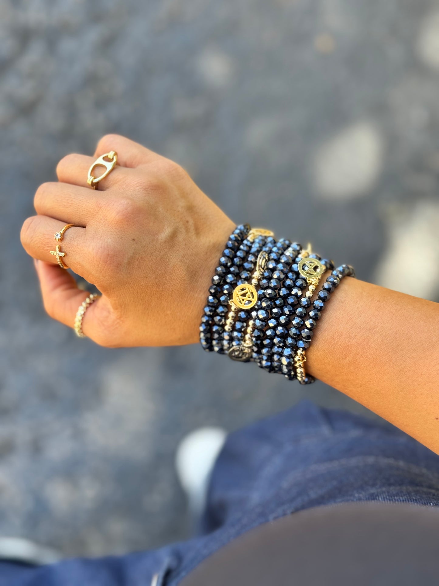 Religious coolest crystal bracelet