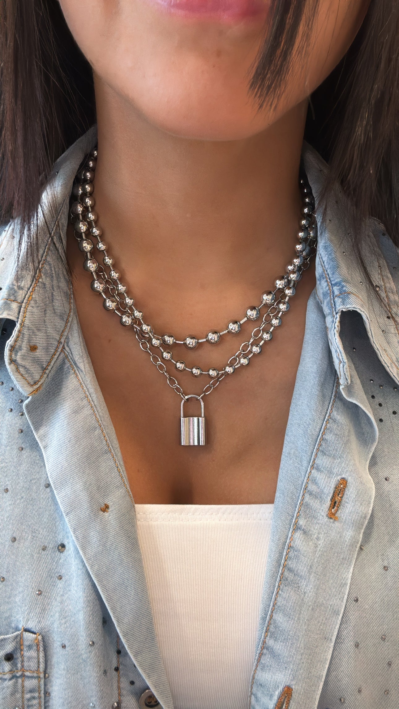 Lock Me Necklace (single necklace)