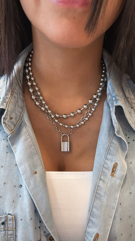 Lock Me Necklace (single necklace)