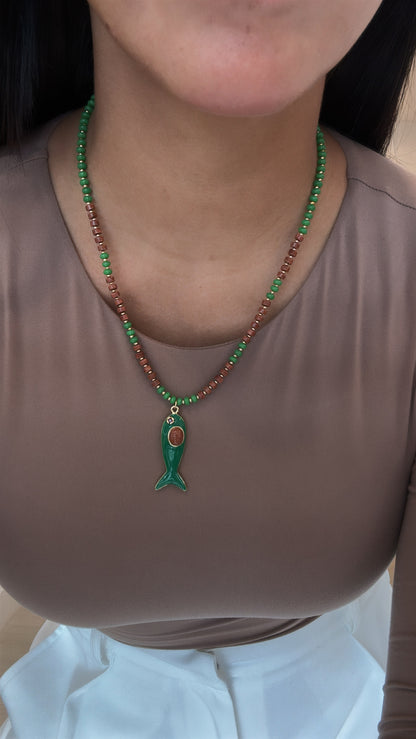 Catch of the day color necklace