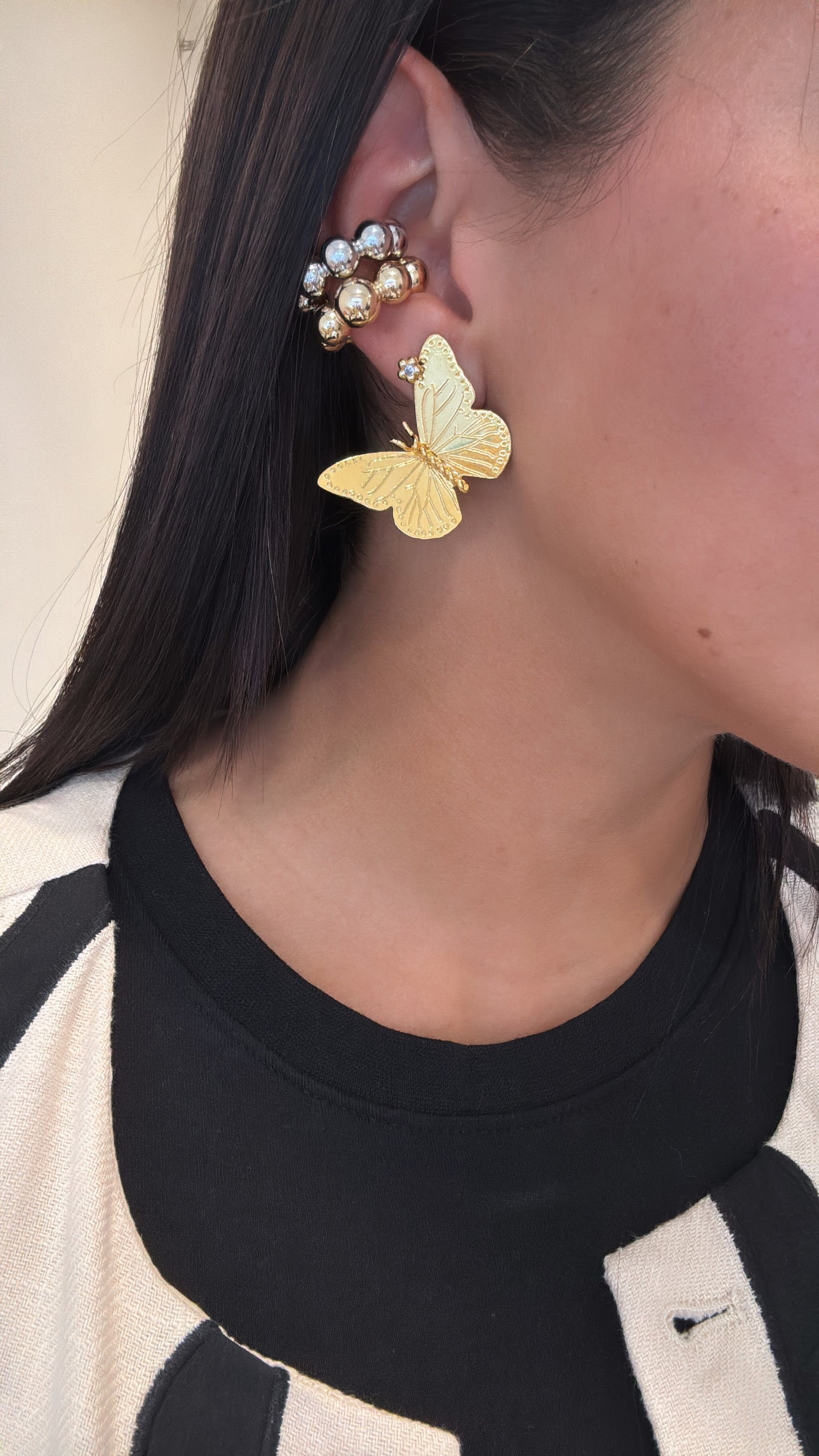 Butterfly earring