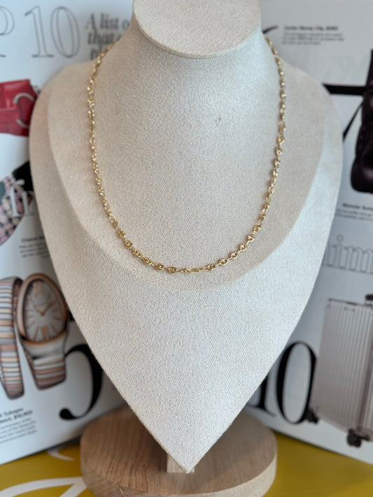 14k gold trendy necklace