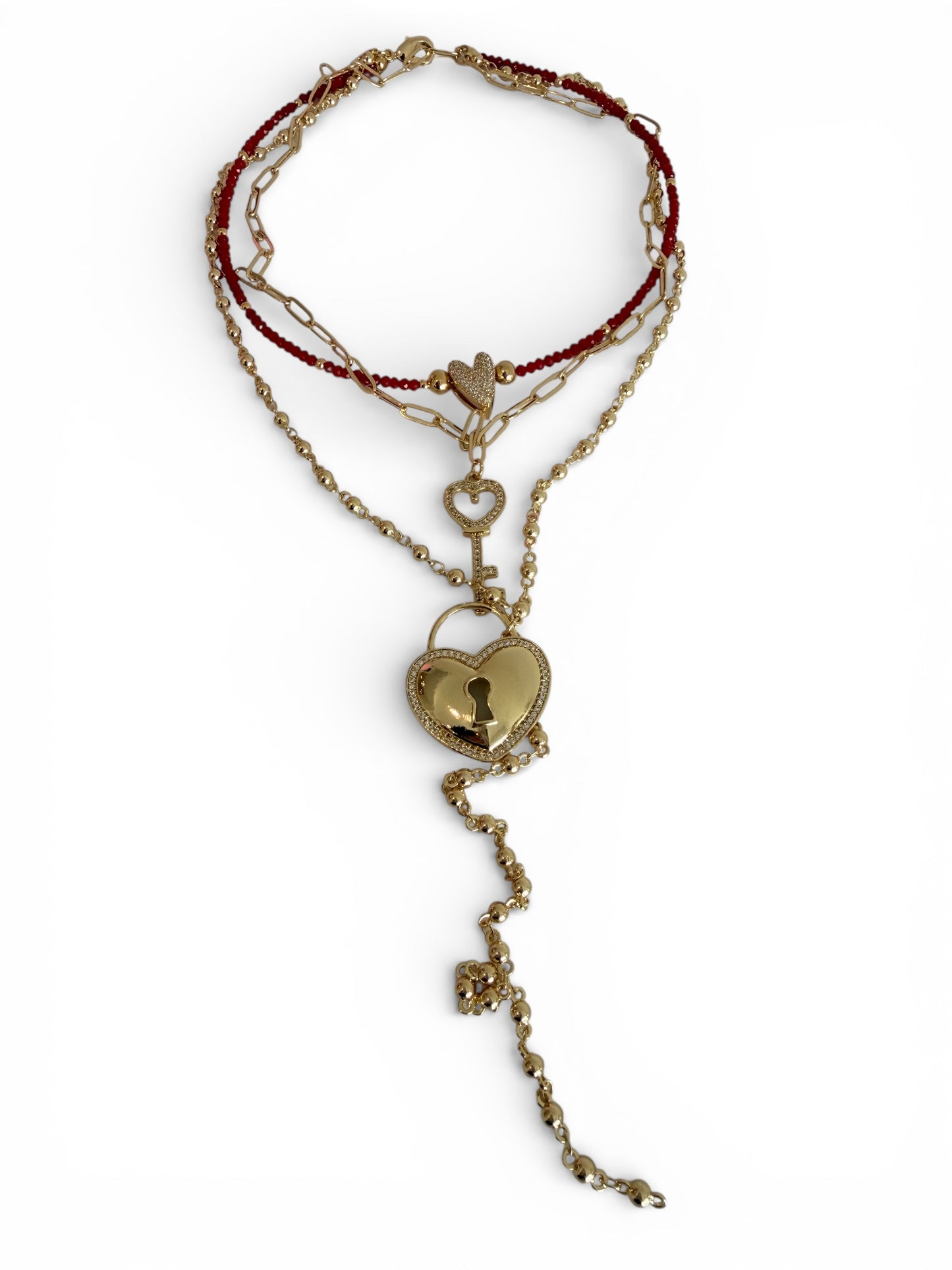 THE KEY — YOUR YEAR EDTION LAYER NECKLACES
