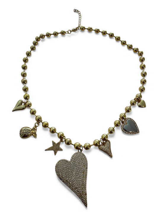 Perfect gift love Charming necklace