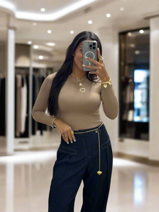 Essential bodysuit long sleeve