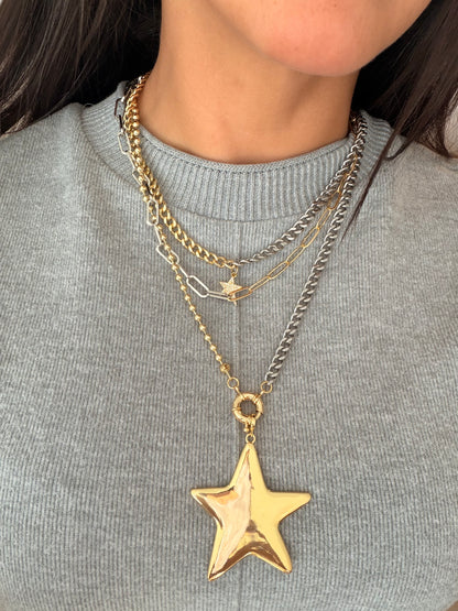 Wanderlust Maxi Star Layer Necklaces