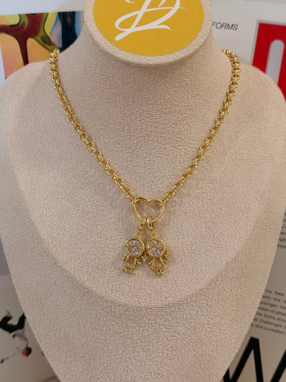 MOTHER'S DAY GIRL & BOY NECKLACE 1
