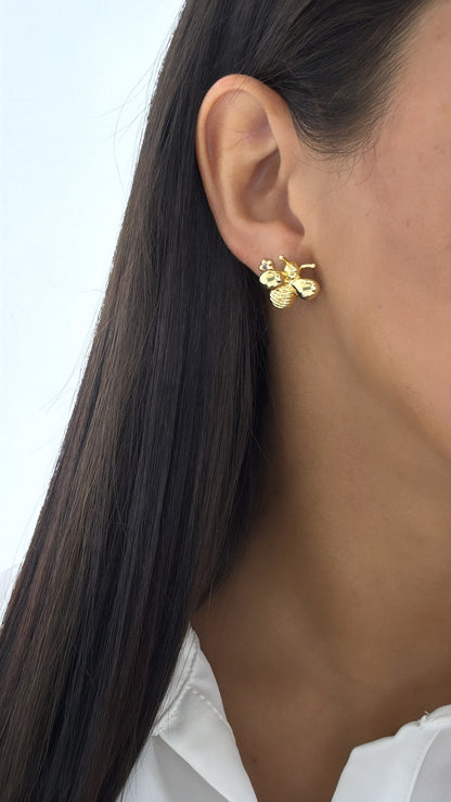 Bumble bee earrings