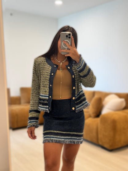 Denim Skirt Stretch
