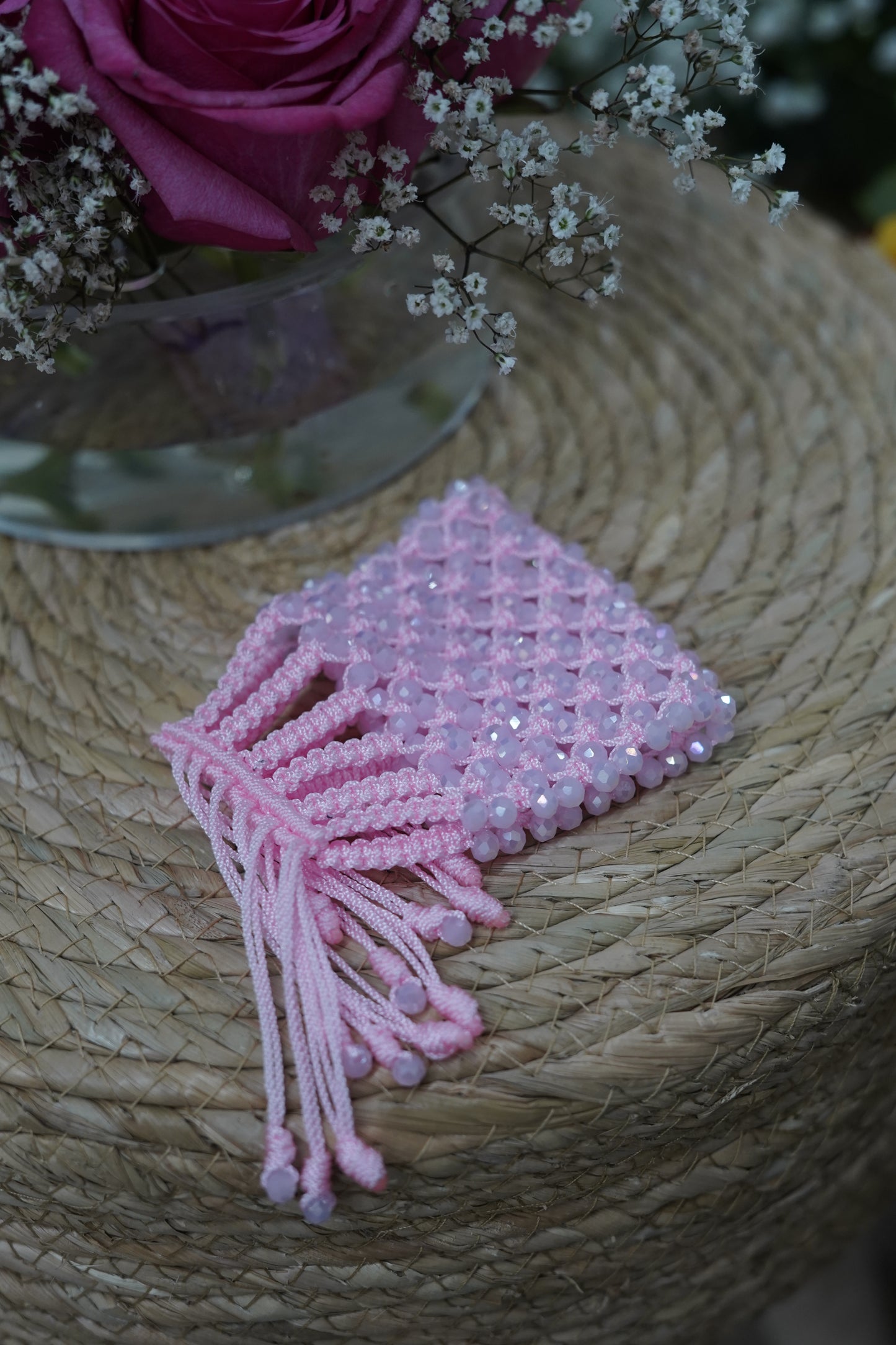 Love in thread bracelet
