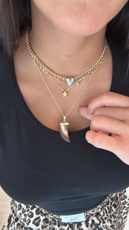 Star adjustable necklace