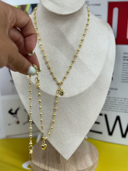 Long girly necklace