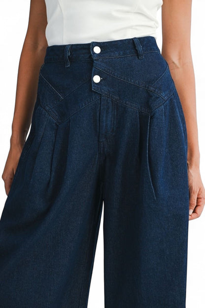 Structure denim Pants