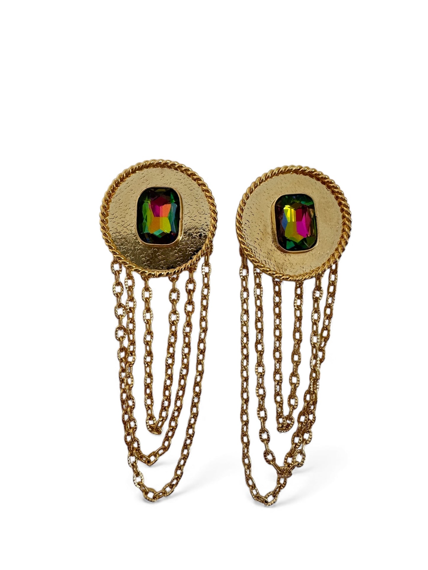 Party rainbow earrings