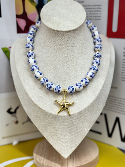 Blue Amalfi necklace