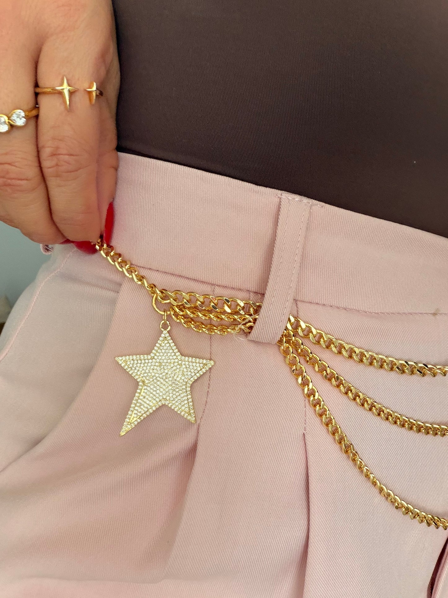 Love-star top belt