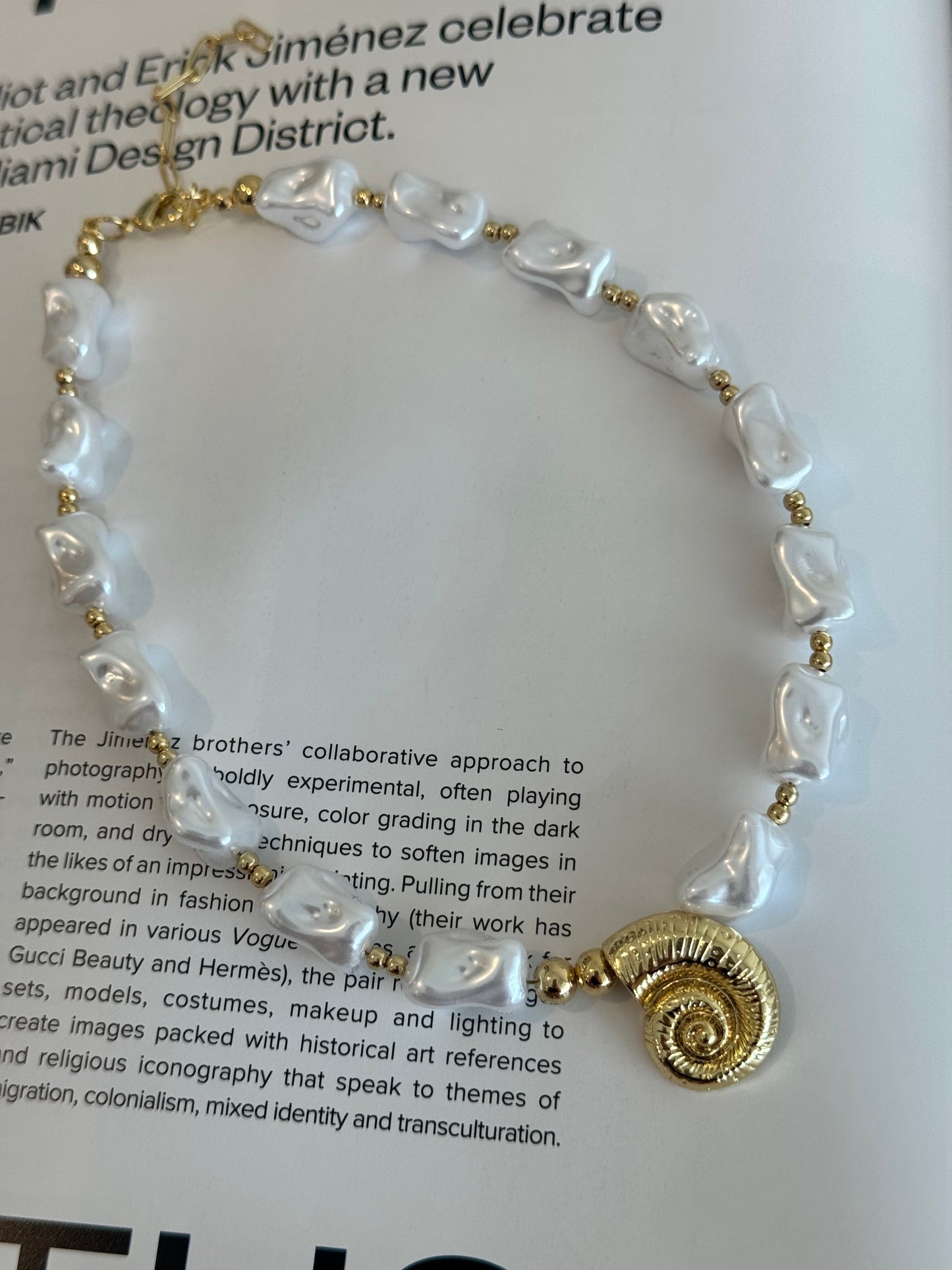 Conchitas de Mar necklace