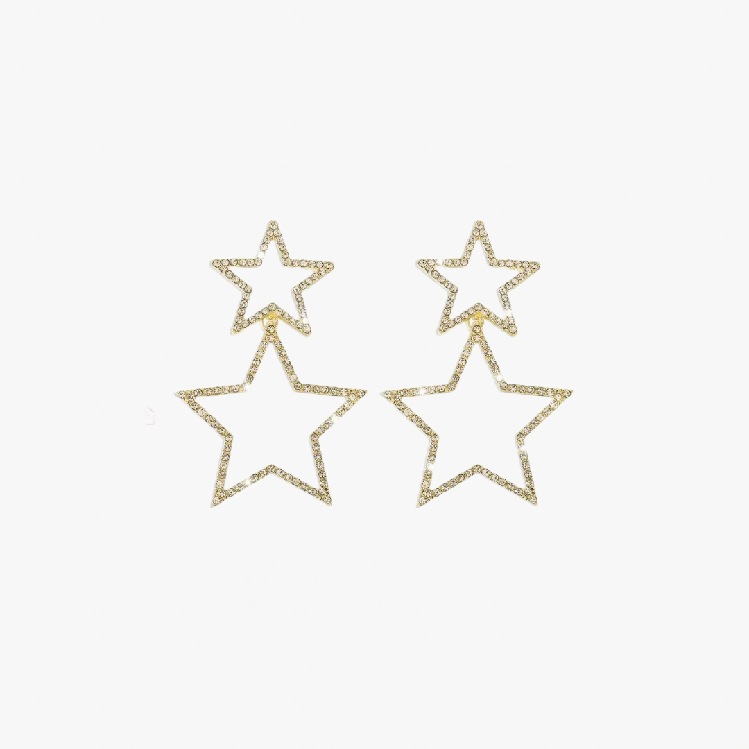 Star Dangle Earrings
