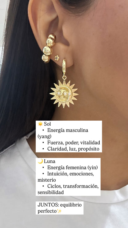 Sun moon hoops