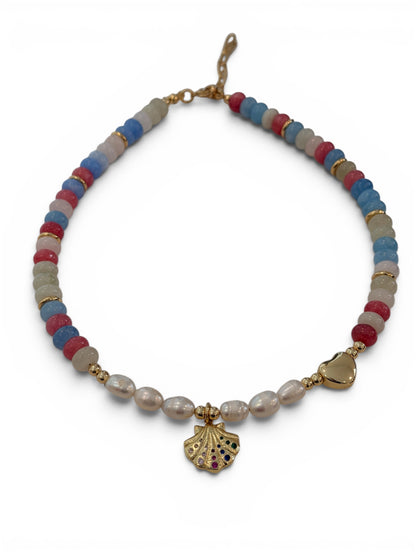 Colorful vacay necklace