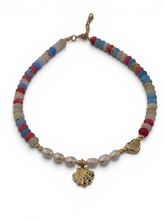 Colorful vacay necklace