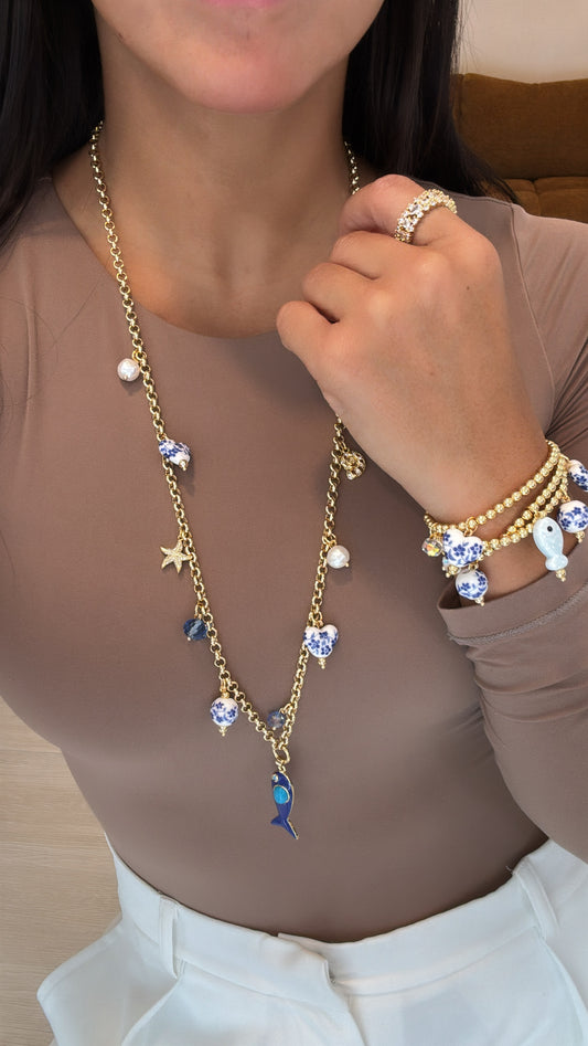 Eternal summer long necklace