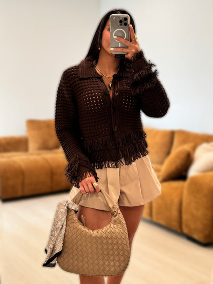 Autumn chic cardigan