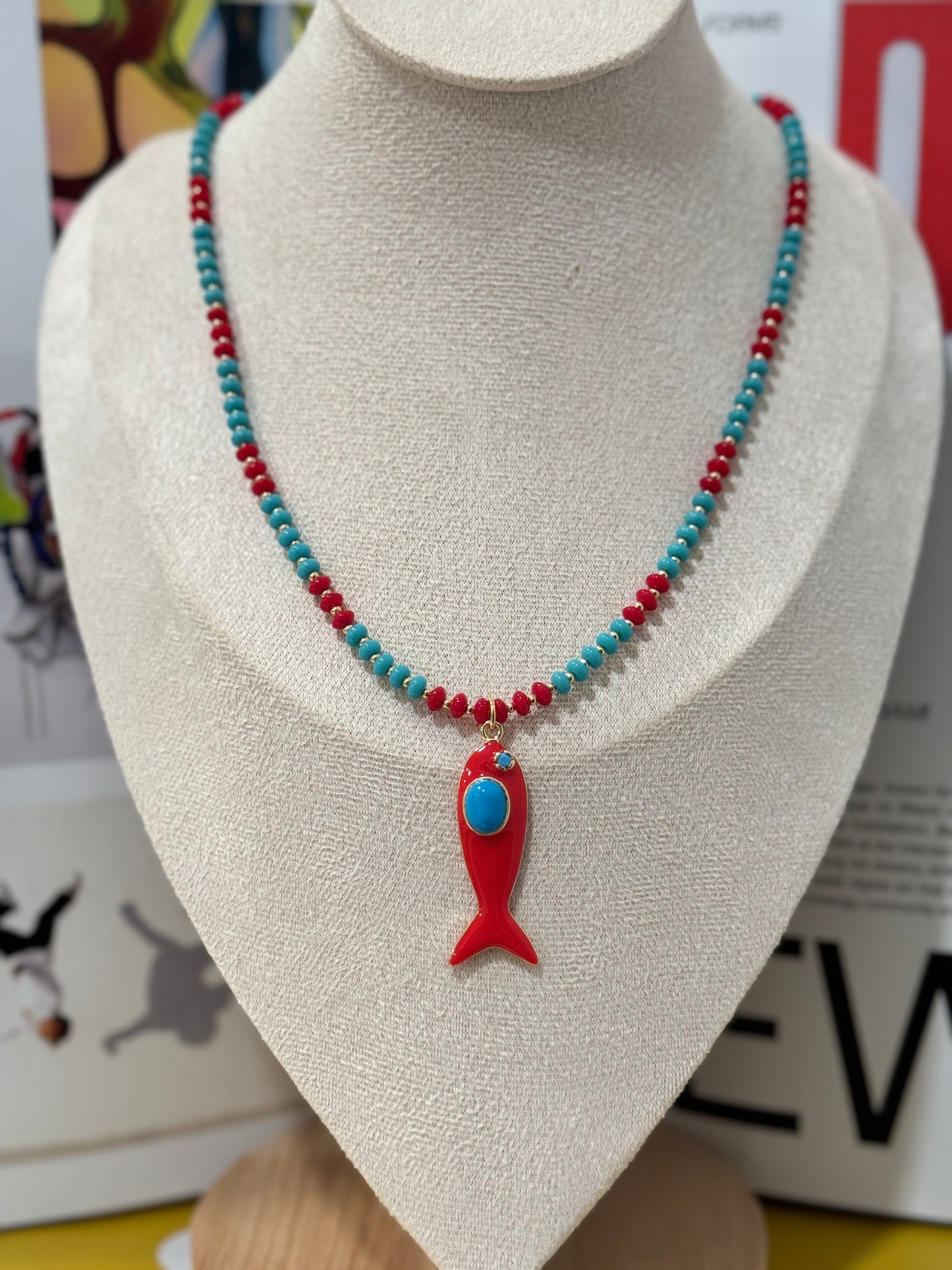 Catch of the day color necklace