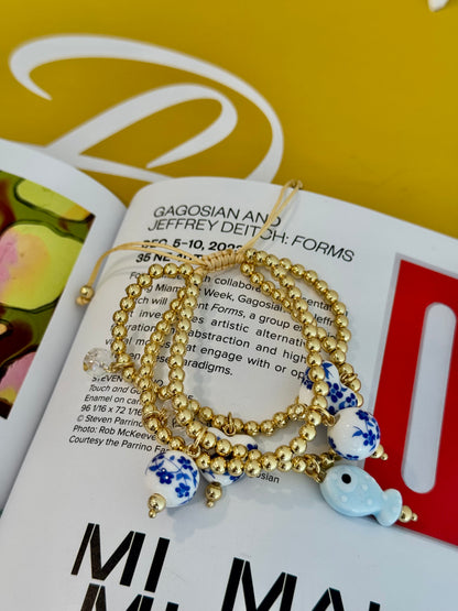 Blue amalfi bracelet