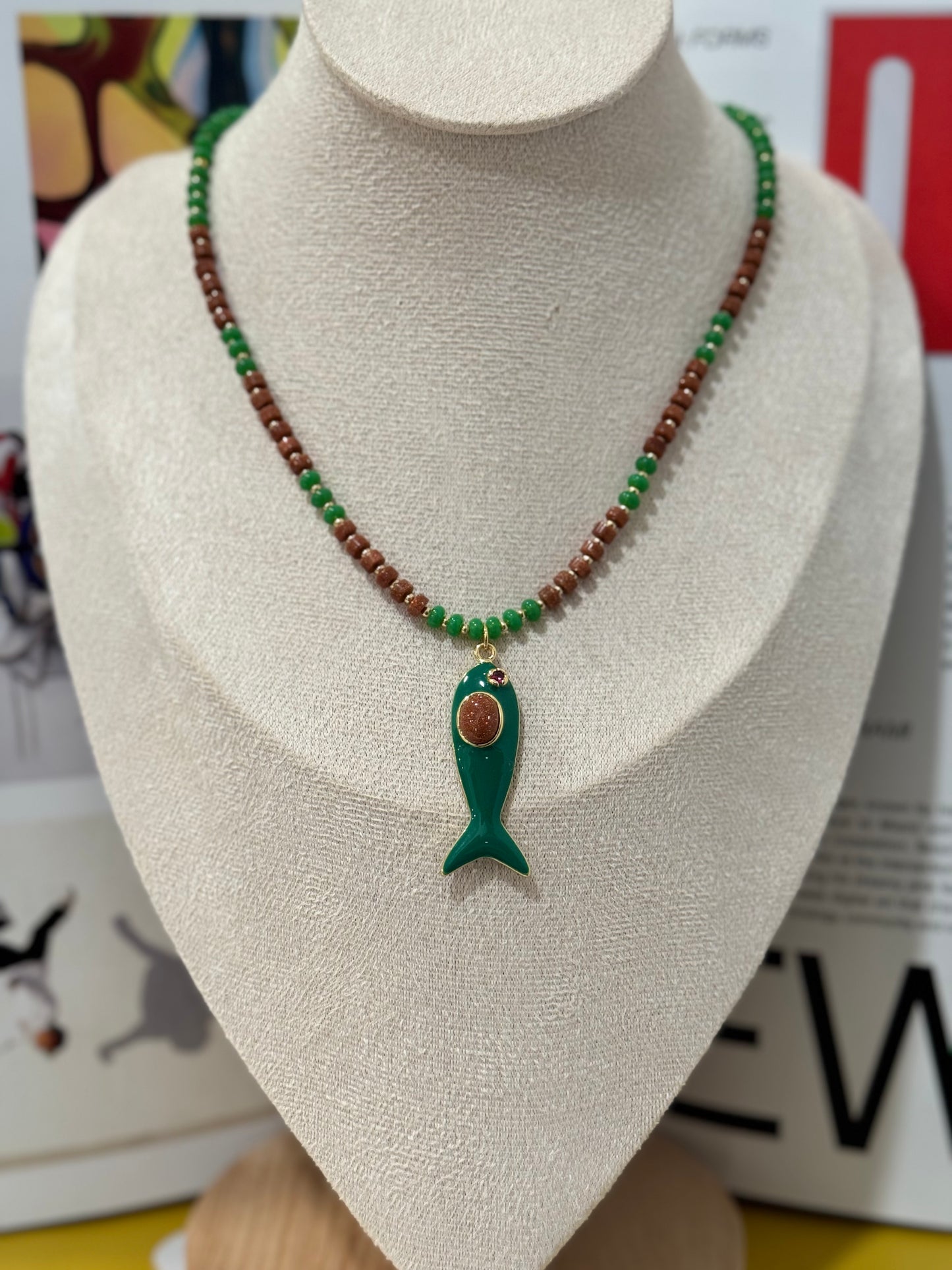 Catch of the day color necklace
