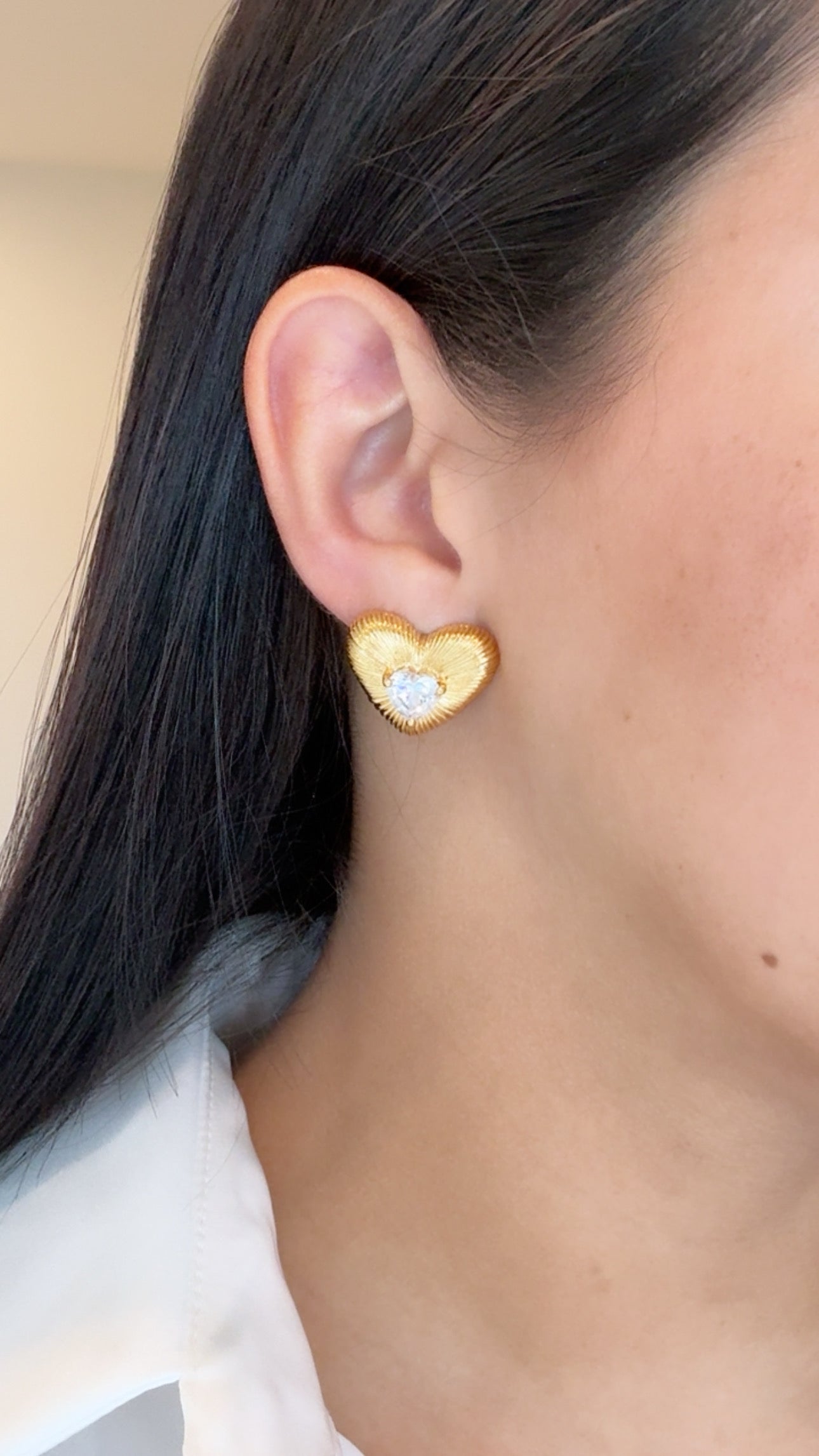 Heart earrings