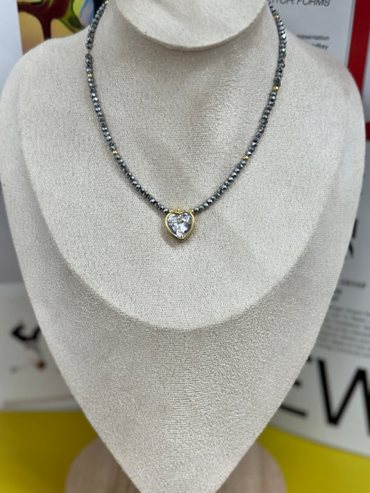 Punto de luz heart choker