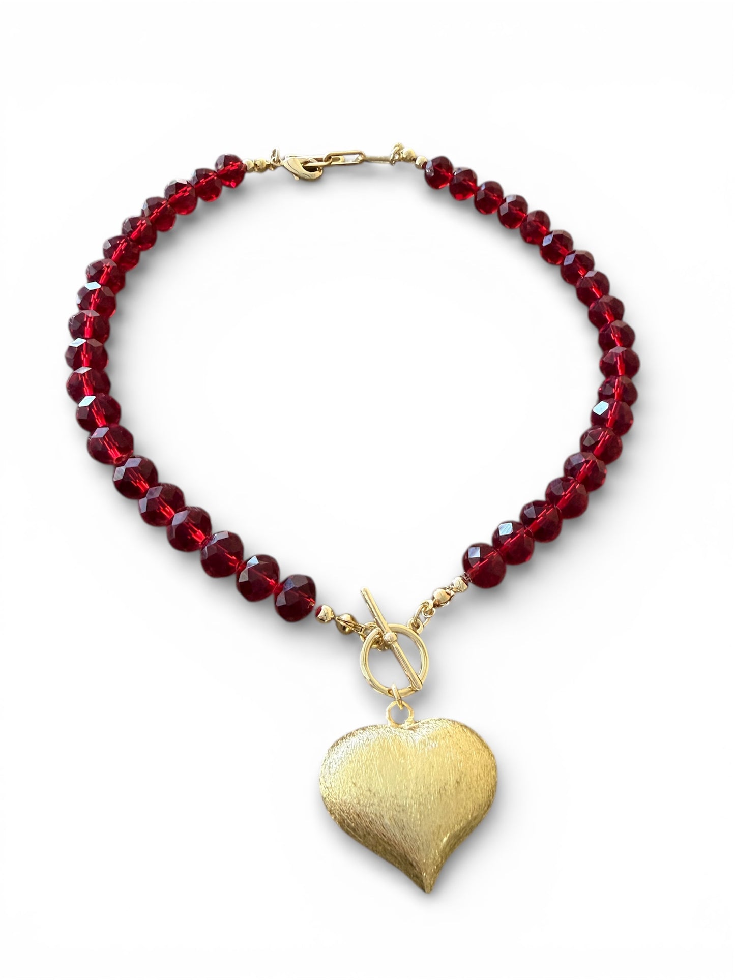 Rocking Love Heart Choker