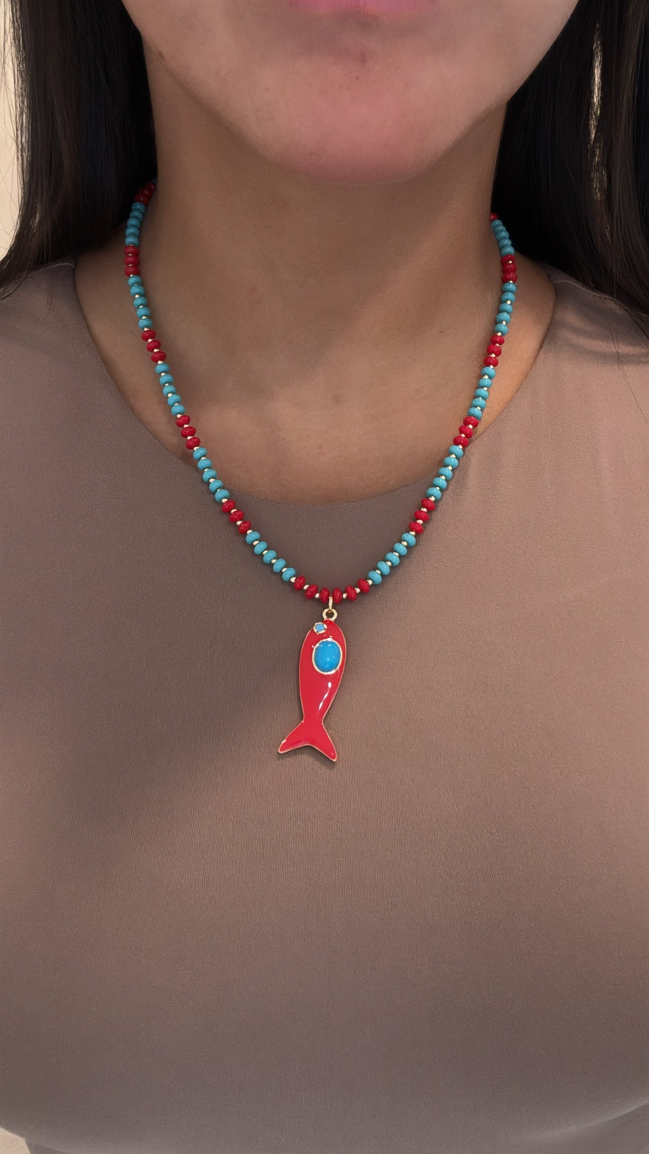 Catch of the day color necklace