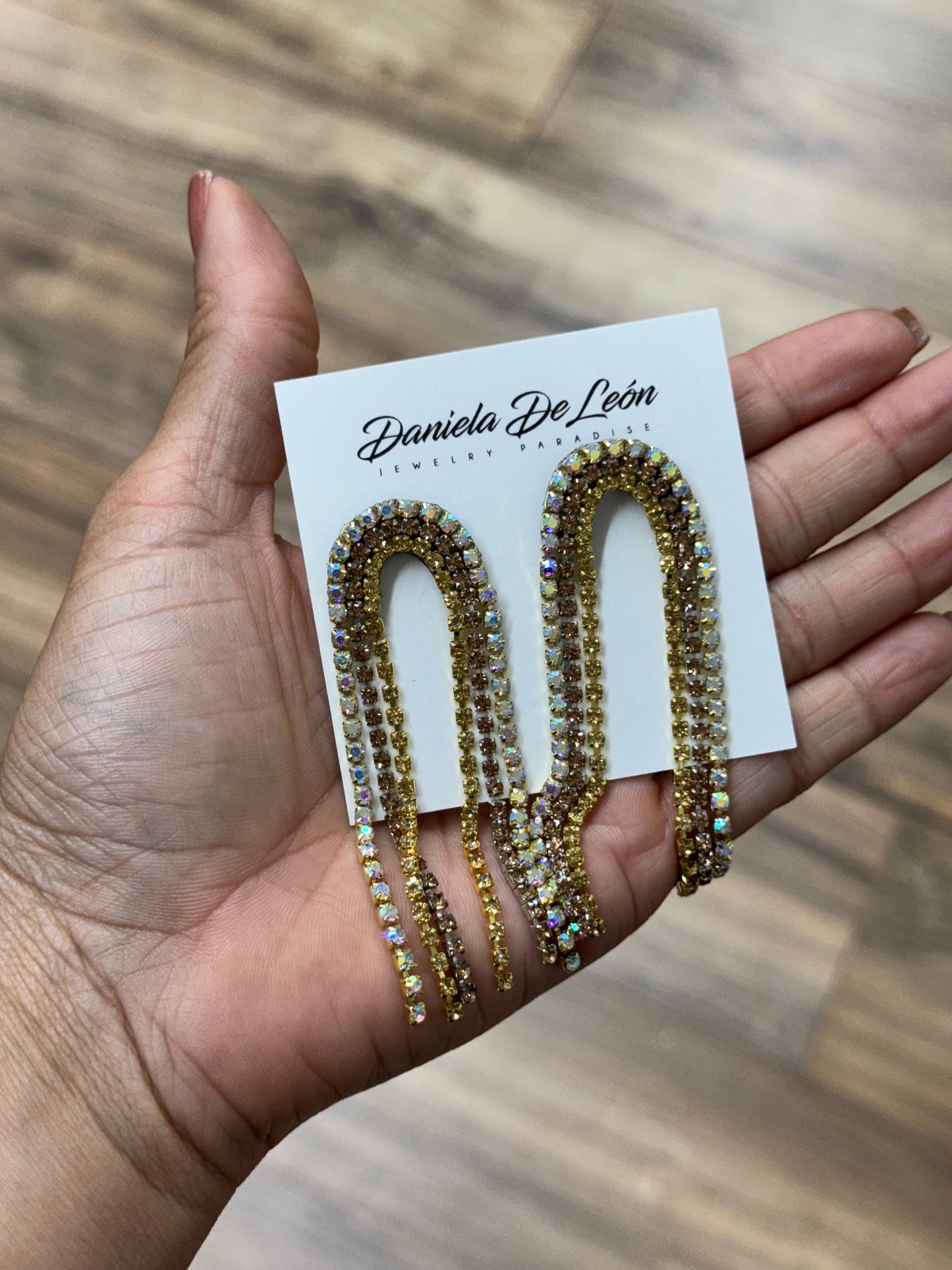 Final sale. DL 01 earrings