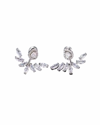 Crystal decor earrings