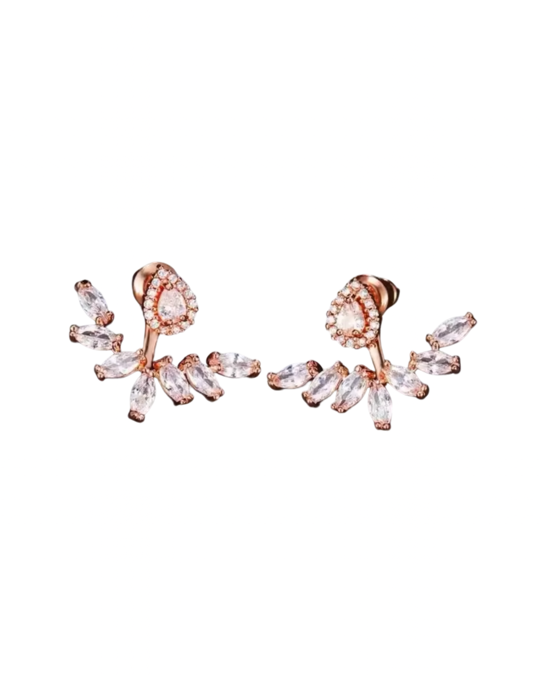 Crystal decor earrings