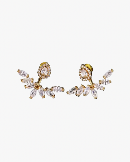 Crystal decor earrings