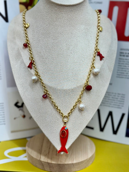 Eternal summer long necklace