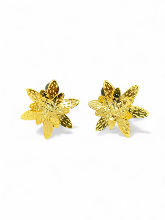 Flower earrings