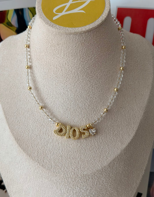 Dios Crystal choker
