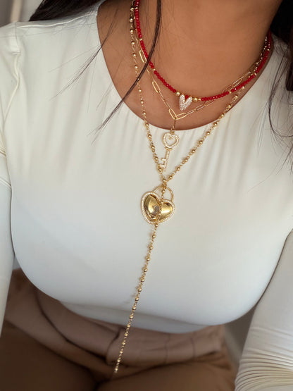 THE KEY — YOUR YEAR EDTION LAYER NECKLACES