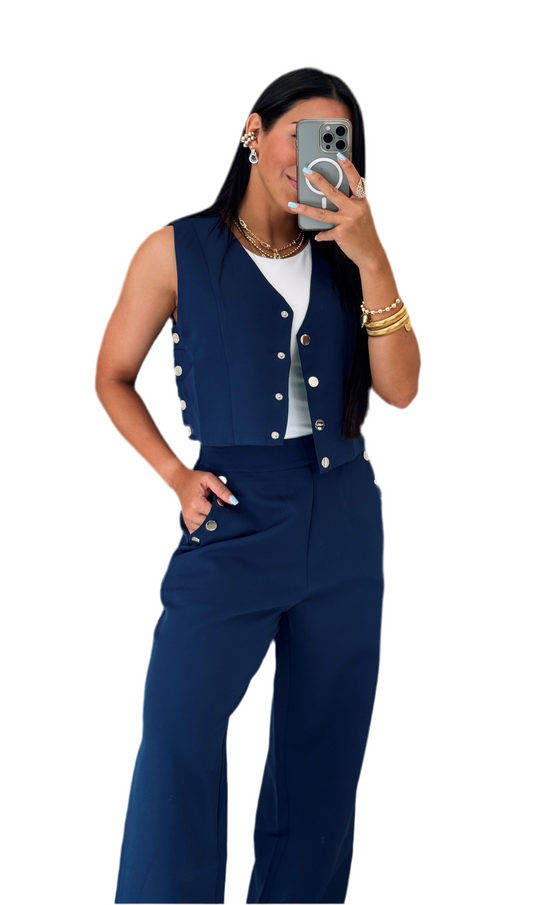 Power navy set