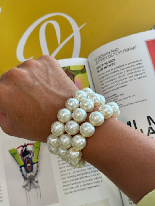 Full pearl bracelet