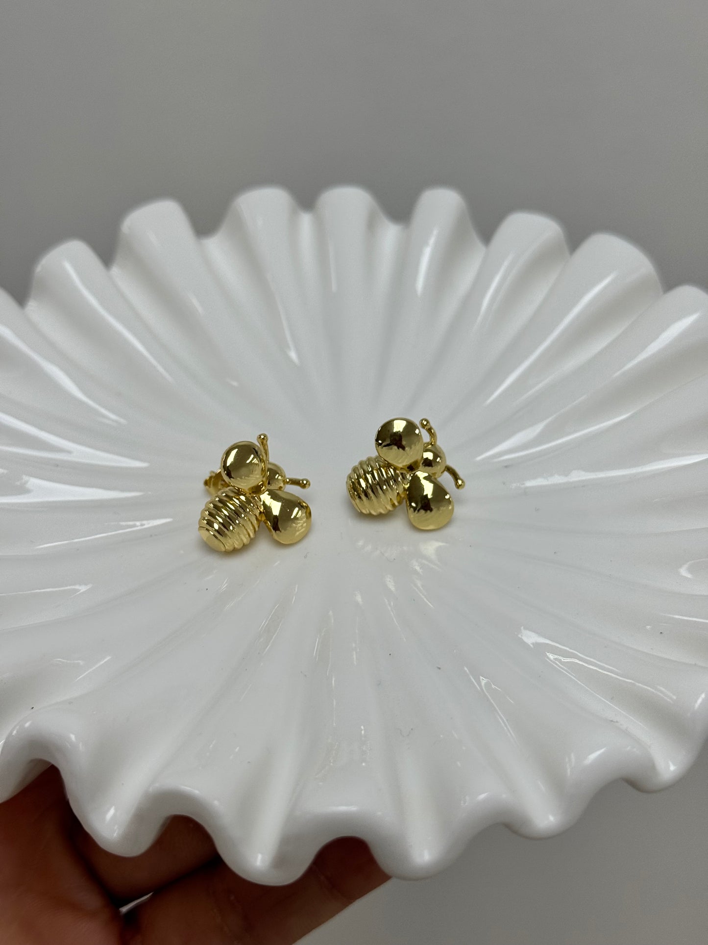 Bumble bee earrings